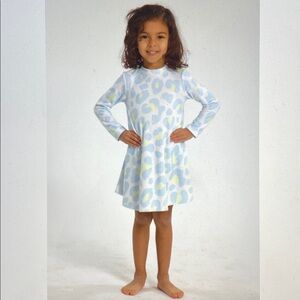 Sol Angeles snow leopard Hacci dress